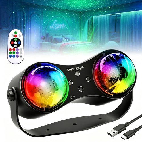 Rgb discokugel lichteffekt led - rgb,