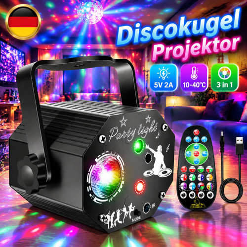 3in1 led laser projektor rgb - led,
