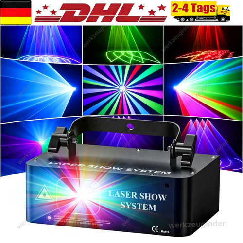 Rgb laser beam projektor - laser, dj