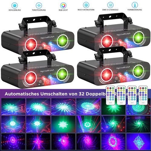 4stk laser projektor rgb - laser, beam