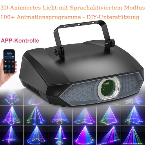 Animierte rgb laser - animierte,