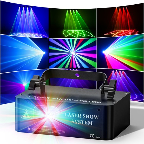 Rgb laser beam projektor - rgb, dj