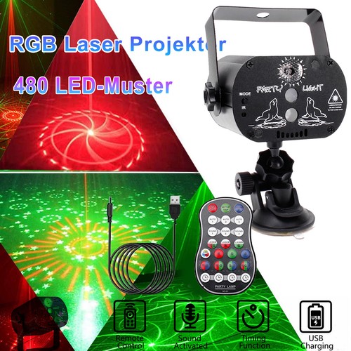 480muster laser licht strobe - laser,