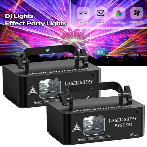 2stk laser projektor led - projektor,
