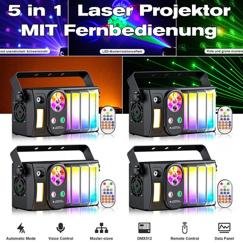 5in1 rgb laser projektor - laser, led